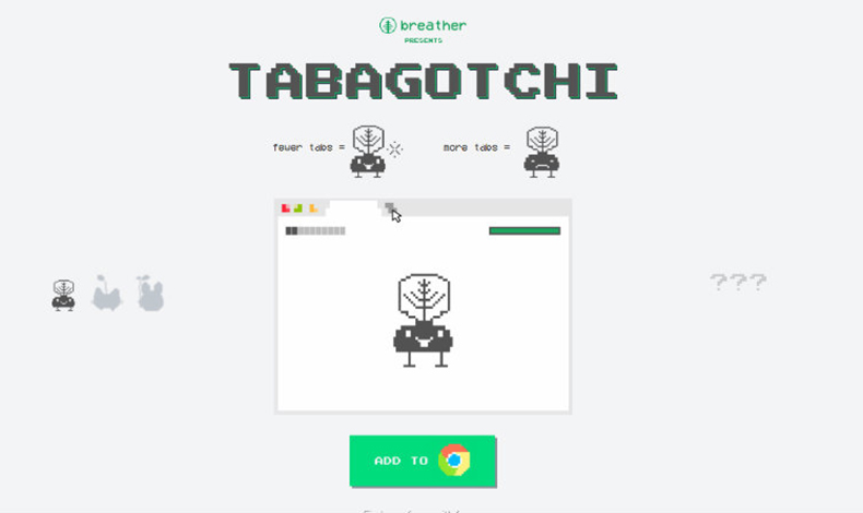 Tabagotchi, la mascota virtual para tu navegador