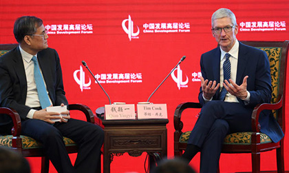 Apple: Tim Cook defiende las polticas de globalizacin
