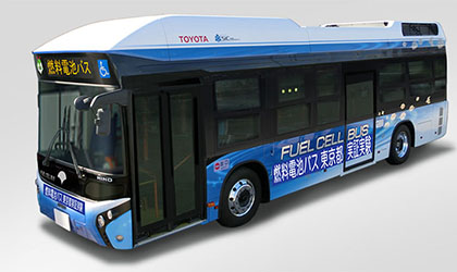 Toyota FC Bus: Autobuses Olmpicos  de hidrgeno