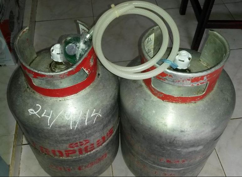 En riesgo abastecimiento de tanques de gas de 25 lbs TROPIGAS en Panam
