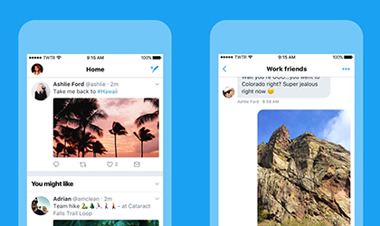 Twitter 7.0 llega a la App Store, con el diseo de Android