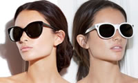 Glamour y estilos en la coleccin de gafas 2011 de Victoria Beckham