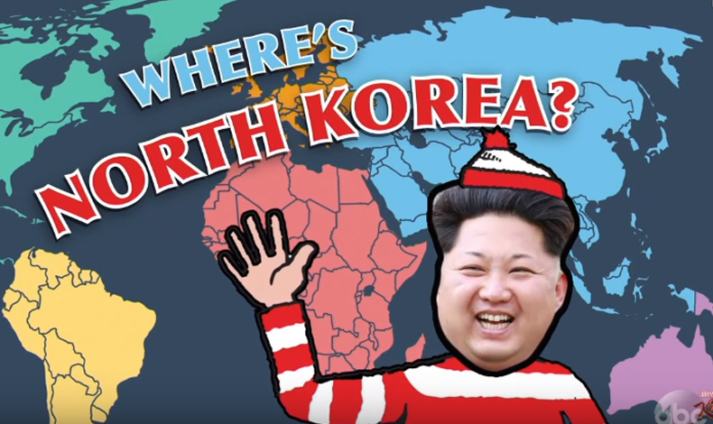 Saben los estadounidenses dnde est ubicado Corea del Norte?