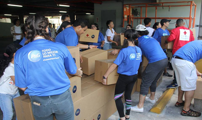 Voluntarios de Procter & Gamble realizaron acividad caritativa