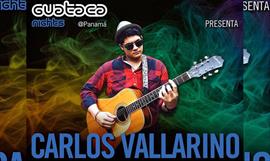 Carlos Vallarino en concierto el 15 de febrero