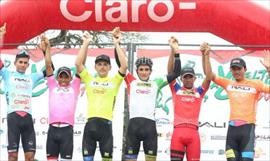 El lder de la primera prueba de ciclismo fue Jairo Cano