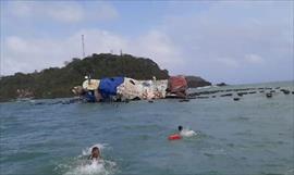 Bomba encontrada en la isla Iguana fue detonada