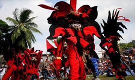 Este sbado se llev con xito el Festival de Diablos y Congos