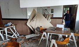 Gwendolyn Stephenson y Mercedes Molt estn bien tras el terremoto