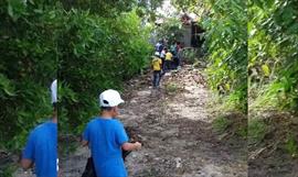 Realizan operativo de limpieza en los manglares de playa Santa Clara