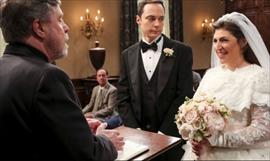 Revelan imagen de la boda de Sheldon y Amy