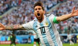 Argentina gan en el regreso de Messi
