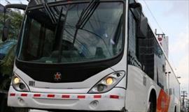 Operadores del Metro Bus satisfechos tras compra de MiBus por el estado