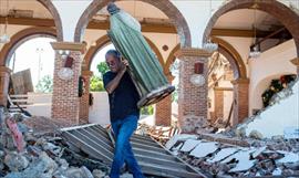 Al menos 20 muertos tras violento sismo en Indonesia