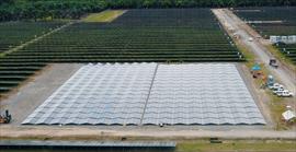 El parque solar Madre Vieja hizo entrega del primer kilovatio hora (kWh) de energa e inicio al periodo de pruebas