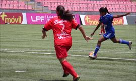 Accin de la cuarta jornada de La Liga de Ftbol Femenino