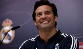 Solari muy contento por la goleada del Real Madrid