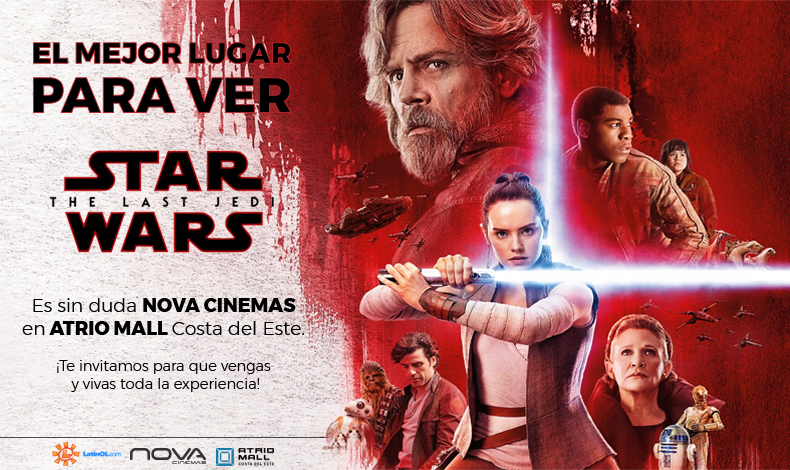 Participa y gana boletos para STAR WARS: THE LAST JEDI