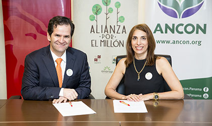 ANCON y BAC CREDOMATIC firman acuerdo en el marco de la Alianza por el Milln