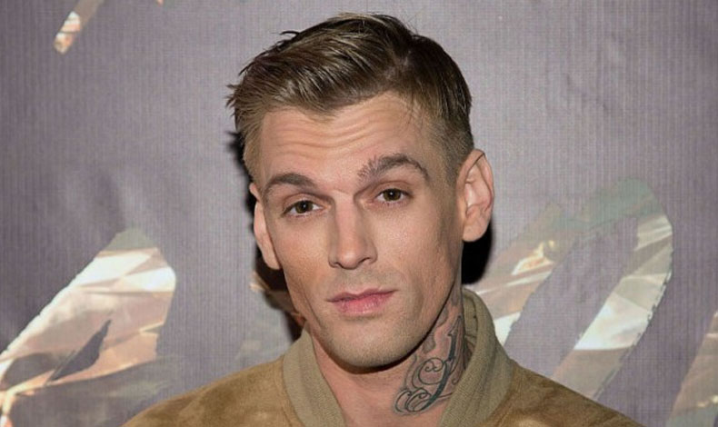 Aaron Carter se encuentra bien tras el accidente