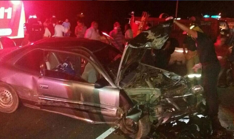 Fuerte accidente en Guarar deja una nia muerta y varios heridos