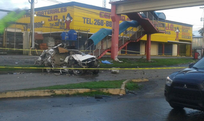 Accidente dej una persona fallecida y cuatro heridos en Panam Norte