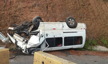 Accidente de trnsito dej un muerto y seis heridos