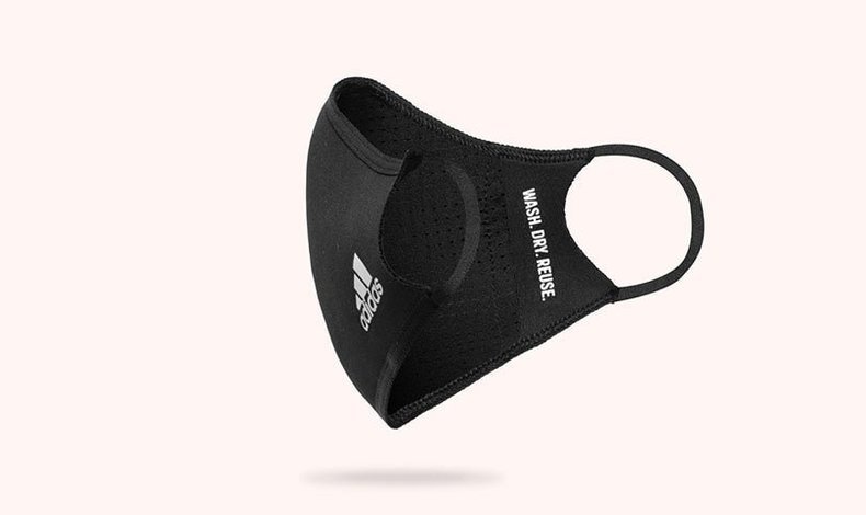 Adidas se suma a la tendencia de fabricar sus propias Mascarillas