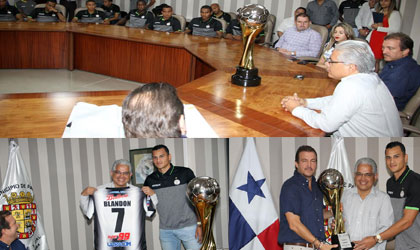 El alcalde de Panamá rinde homenaje a los Campeones del Torneo Clausura 2017