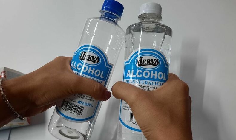 Minsa retira el Alcohol Herva Desnaturalizado por no contar con registro sanitario vigente