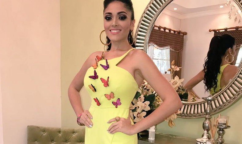 Se luci con un vestido de la diseadora Giannina Azar