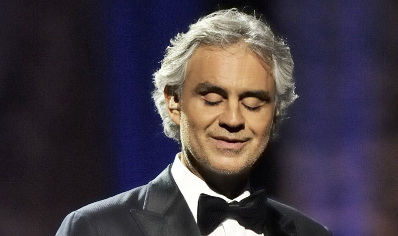 Andrea Bocelli tiene bronquitis