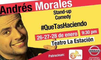 #QueTasHaciendo de Andrs Morales, para rer a carcajadas