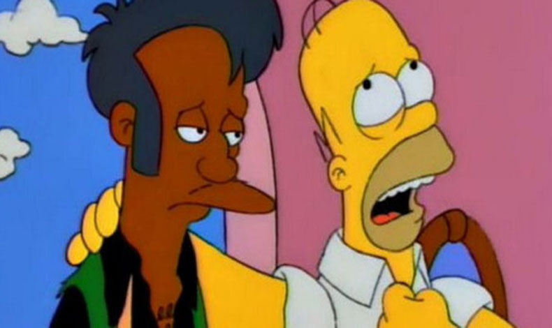 Apu dejar de aparecer en Los Simpson?
