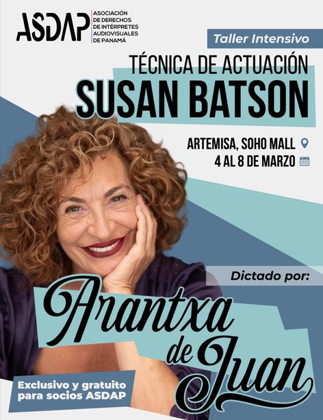 ASDAP trae a Panam� la t�cnica actoral de Hollywood para los actores paname�os