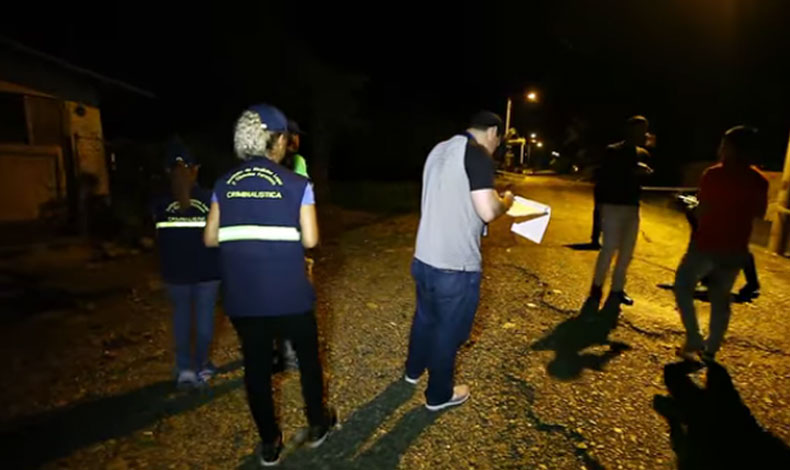 Matan a un hombre por la espalda  en Las Garzas en Pacora