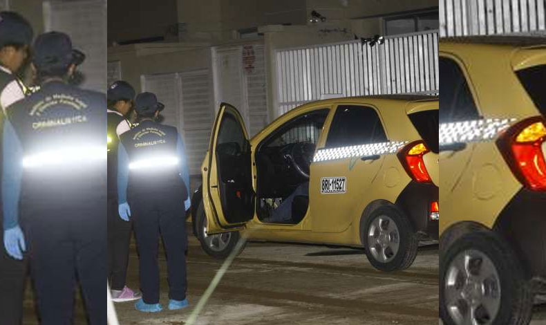 Matan taxista en Villas de las Acacias