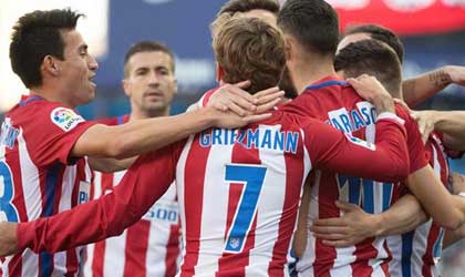 Atltico de Madrid venci como visitante al Mlaga