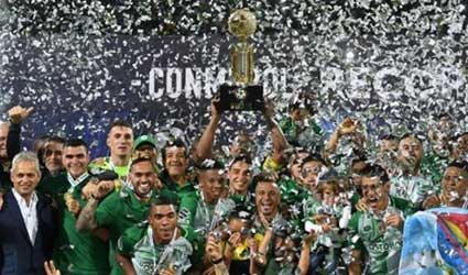 La recopa esta en manos del Atltico Nacional Colombiano