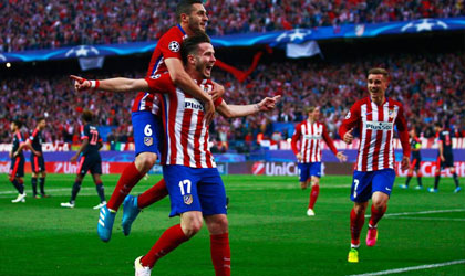 Atltico de Madrid clasific a cuartos de Final de la Champions