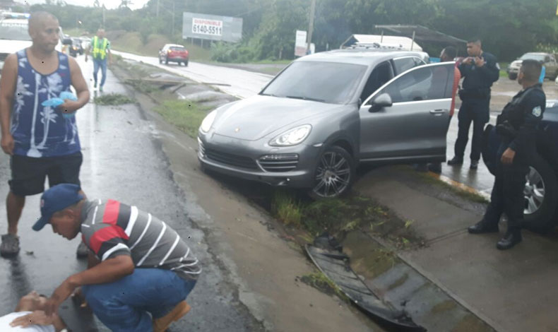 Chemito Moreno atropell a un hombre en la va Interamericana