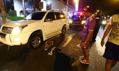 Atropellan a sujeto en la va Espaa