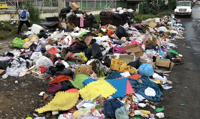 Inspectores sancionar a cochinos que lancen basura en San Miguelito