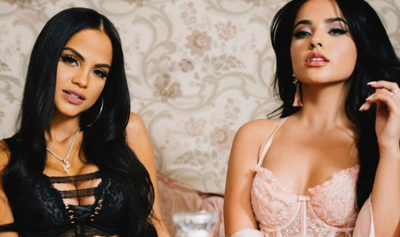 Becky G y Natti Natasha festejaron el billn de Sin Pijama