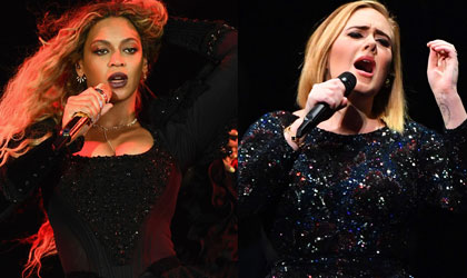Confirmado Beyonc y Adele estarn en la ceremonia de los Grammys