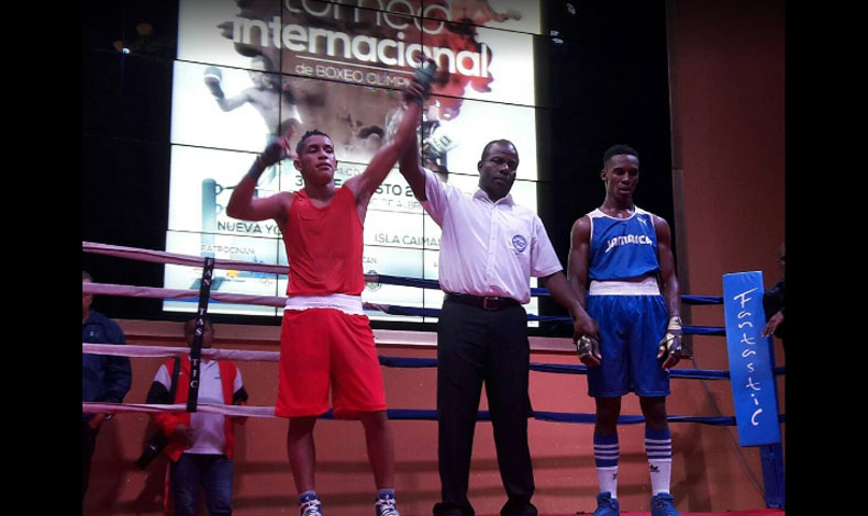 Accin en el Torneo de Boxeo Olmpico