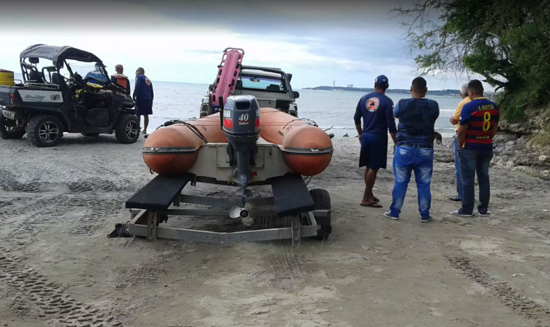 Activan operativo de rescate en bsqueda de hombre desparecido en Playa La Boquilla