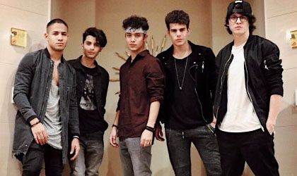 CNCO, ya est en Panam