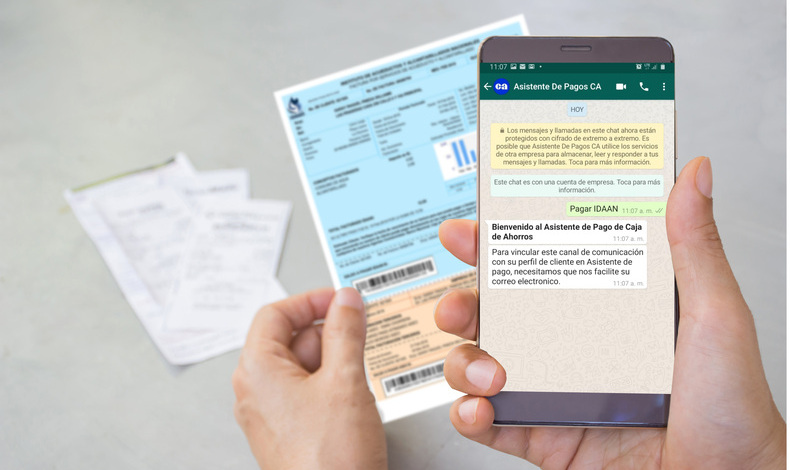 Caja de Ahorros presenta asistente para pagos mediante WhatsApp