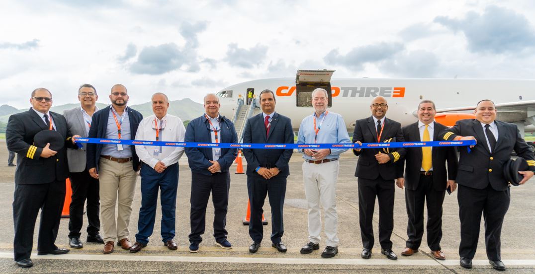 Llega a Panam CARGO THREE y nos muestra su nuevo BOEING MD10-30